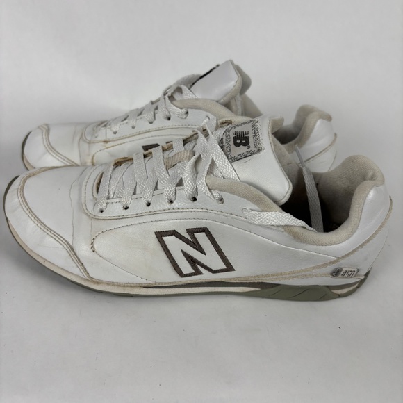 New Balance WA450PL White Leather Athletic Running/Walking Shoes Womens Size 7.5 - Picture 6 of 9